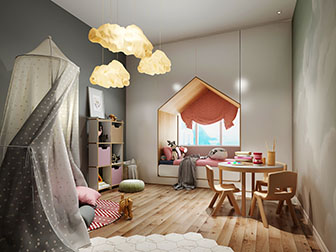 北欧儿童房
