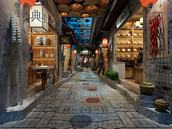 新中式民宿商业街