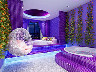 后现代酒店客房