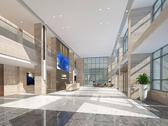 现代大厅接待前台