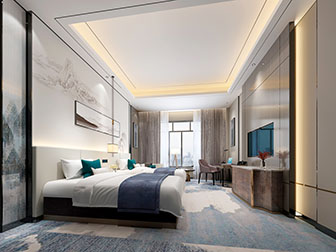 新中式酒店客房
