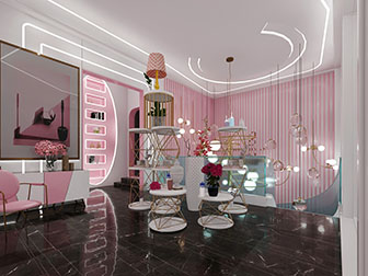 现代轻奢楼梯间