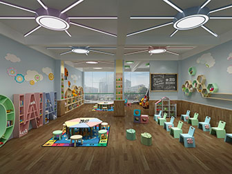 现代幼儿园教室