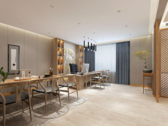 新中式董事长总经理办公室