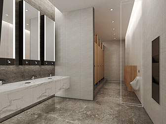 现代公共卫生间