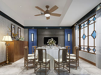 新中式酒店包厢包间