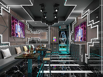后现代KTV包房