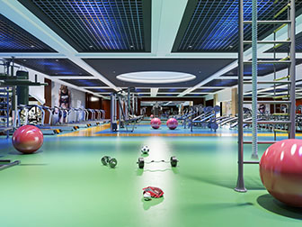 现代健身房