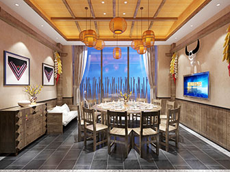 新中式民宿酒店包厢包间