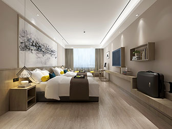 新中式酒店客房