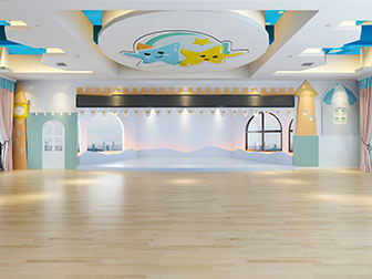 北欧幼儿园舞台活动室