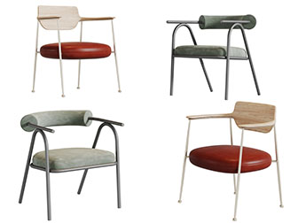 现代轻奢休闲椅子