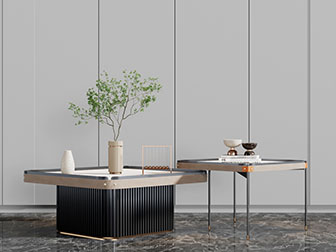 新中式方形茶几