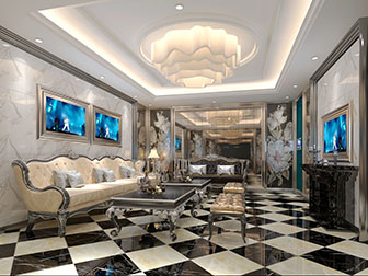 欧式古典KTV包房