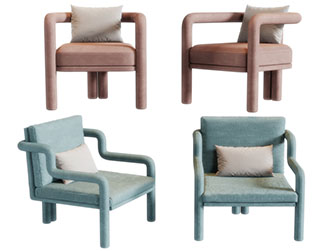 后现代休闲椅子