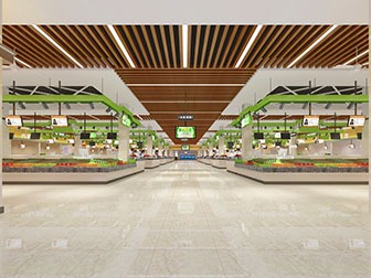 现代水果蔬菜市场超市