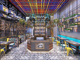 工业风餐馆饭店