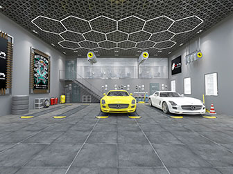 后现代汽车美容维修店