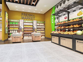 北欧水果店超市