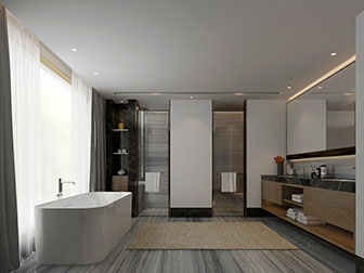 现代卫生间卫浴间