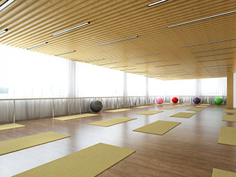 现代瑜伽馆舞蹈室