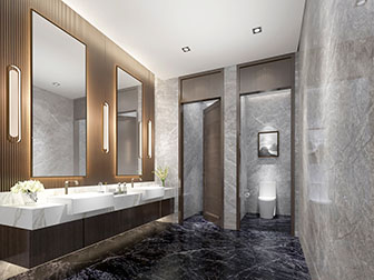 现代公共卫生间洗手间