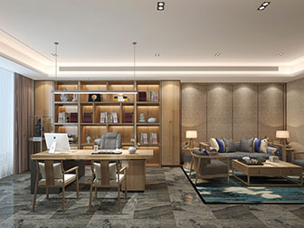 新中式董事长总经理办公室