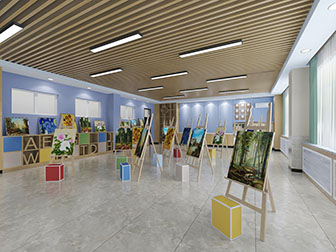 现代画室美术教室