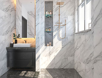 现代轻奢卫生间卫浴间