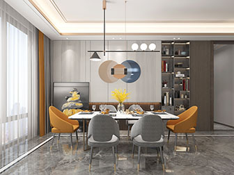 现代轻奢餐厅
