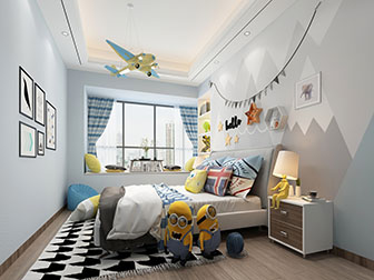 现代儿童房