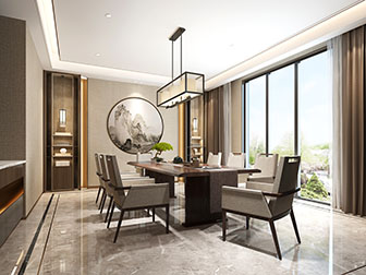 新中式餐厅茶室