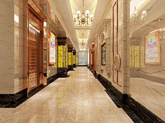新古典会所走廊过道