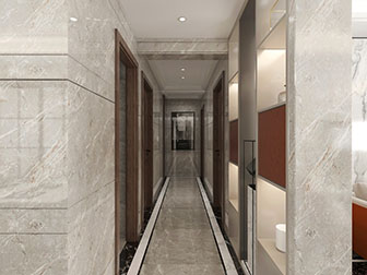 现代电梯间走廊过道