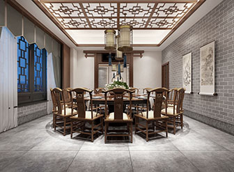 新中式酒店包厢包间