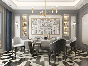 现代轻奢餐厅