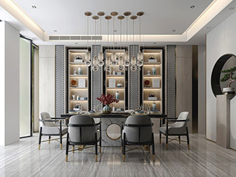 现代轻奢餐厅