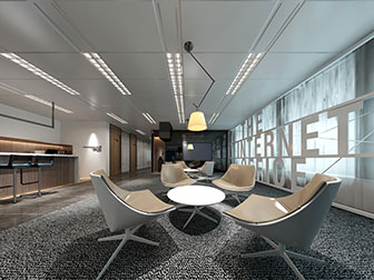 现代接待洽谈区