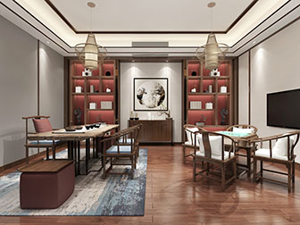 新中式茶室棋牌室