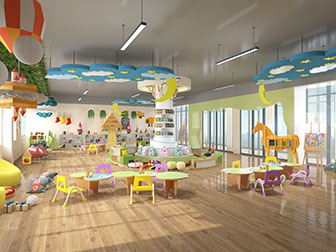 北欧幼儿园活动室