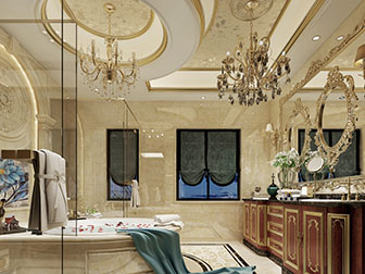 欧式古典卫浴间卫生间