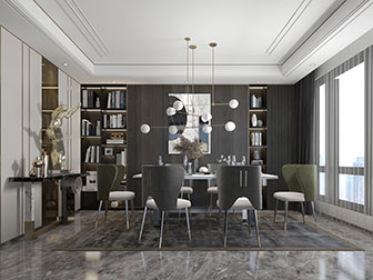 现代轻奢餐厅