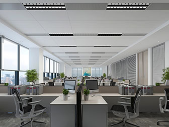 现代公共办公区