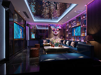 后现代KTV包房
