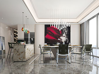 现代轻奢餐厅