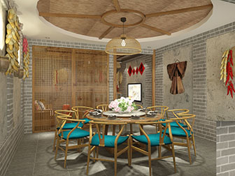 新中式民宿酒店包厢包间