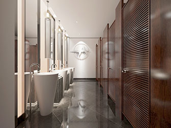 新中式公共卫生间