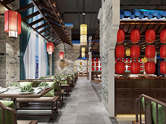 新中式餐馆饭店