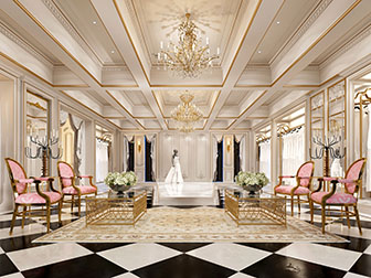 新古典婚庆现场舞台