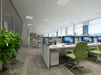现代公共办公区